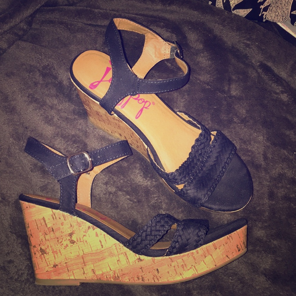 NEVER WORN! Wedges
